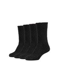 Camano , Kuschelsocken »warm & cozy« 4 Paar tlg. bequem, weich, soft, kein Einschneiden, winter warm cozy , mix black , 39-42 , 39-42 , CREW SOCKS...