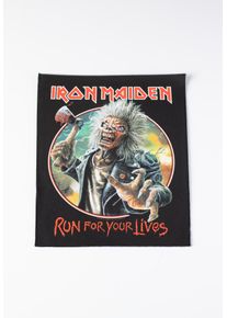 Iron Maiden - Run For Your Lives - Parche Trasero - multicolor - Onesize - 93% Algodón, 7% Poliéster