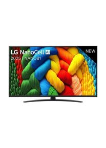 LG 50" Flachbild TV LED 4K 50NANO81A6A