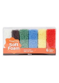 Creativ Company - Soft Foam Clay Standard Colors 6x10gr.