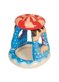 Bestway Candyville Toddler Inflatable Paddling Pool with Sunshade