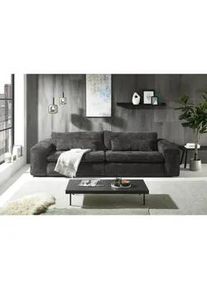 Livetastic Bigsofa , Schwarz , Textil , Füllung: Schaumstoffflocken,Schaumstoffflocken , 300x80x118 cm , Made in Eu , Rücken echt, Armteil links, Armteil rechts , Wohnzimmer, Sofas & Couches, Sofas, Textilsofas