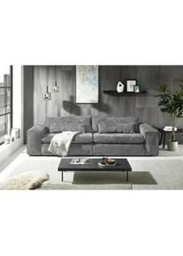 Livetastic Bigsofa , Grau , Textil , Füllung: Schaumstoffflocken,Schaumstoffflocken , 300x80x118 cm , Made in Eu , Rücken echt, Armteil links, Armteil rechts , Wohnzimmer, Sofas & Couches, Sofas, Textilsofas