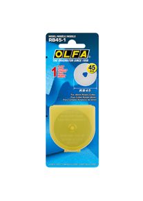 Lames rondes pour cutter 45 mm Olfa RB45-1, paquet de 1