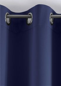 M&oslash;rkleggingsgardin kommer i mange st&oslash;rrelser (1-pack), bl&aring;, st&oslash;rrelse 145x130 cm, bonprix