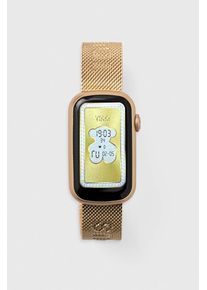 Tous smartwatch femei, culoarea auriu