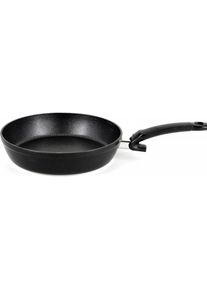 Fissler adamant comfort Aluminium Pfanne 26 cm Ø Höhe 6,5 cm, Pfanne + Kochtopf, Schwarz