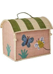 Rice, Kindergartentasche, Raffia Kids Bag Butterfly Theme