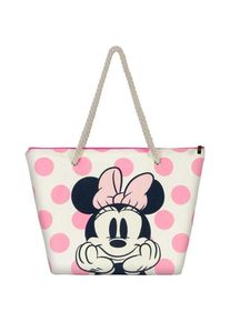 Karactermania, Tasche, Minnie Maus Dots-Soleil Strandtasche, Rosa, 52 x 37 cm, Rosa