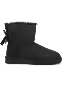 UGG Australia Ugg, Damen, Boots + Stiefel, Mini Bailey Bow II, Schwarz, (40)