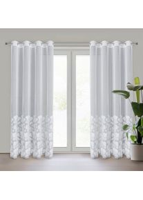 ArtFir Z&aacute;clona JASMIN K | biela 140 x 250 cm