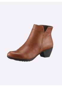 Andrea Conti Damen Stiefelette in cognac ,Größe 37, Witt, 100% Lederimitat