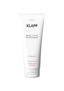 Klapp Cosmetics Prestaties op meerdere niveaus After Sun Lotion Tan Maximizer Zelfbruiner Unisex 200 ml