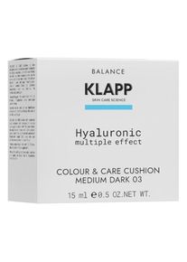 Klapp Cosmetics Hialuronowy Multiple Effect Colour & Care Cushion Podkłady Unisex 15 g