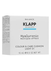 Klapp Cosmetics Hialuronowy Multiple Effect Colour & Care Cushion Podkłady Unisex 15 g