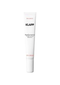 Klapp Cosmetics Hyaluron Triple Action Moisture Eye Cream Oogcrème Unisex 50 ml
