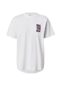Rip Curl Camisa funcionais 'Surf Trip' em branco Tamanho L Estampado com motivo