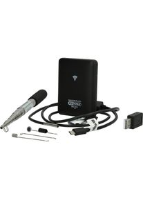 KS Tools, Detektor, Wi-Fi-Videoskop-Satz mit HD-Frontkamera-Sonde, Kopf-Ø 3.9 mm, 7 Teile
