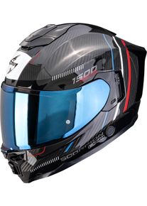 Scorpion EXO-1500 Carbon Air Zity, full face helmet , color: Black/Red/Blue , size: M