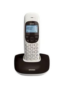 Brondi Nice DECT-Telefon Anrufer-Identifikation, Telefon, Schwarz