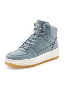 ELBSAND Damen Sneaker in hellblau ,Größe 36, Witt, 100% Leder
