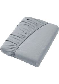 Irisette unisex Hoeslaken zilverkleur Maat 1 st. 90x190 - 100x200 cm