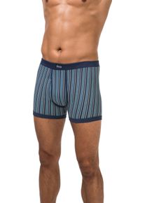 Herren Hose kurz marine-bedruckt Gr&ouml;&szlig;e 6