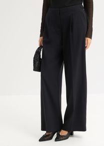 bonprix Femei Pantaloni Palazzo, negru, 46