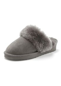 Vivance Dames Huisschoen in grijs ,maat 36, Witt, 100% Leer