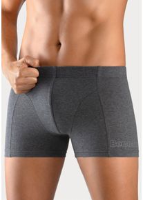 Bench Herren Boxer in blau, anthrazit-meliert, petrol, bordeaux ,Größe S, Witt, 95% Baumwolle, 5% Elasthan