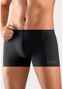 Bench Herren Boxer in schwarz ,Größe S, Witt, 95% Baumwolle, 5% Elasthan