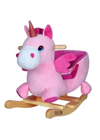 Deuba Animal Balancín Unicornio Rosa con Correa de Seguridad