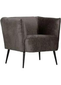 Landscape Sessel , Dunkelgrau , Textil , 76x73x76 cm , Stoffauswahl , Wohnzimmer, Sessel, Sonstige Sessel