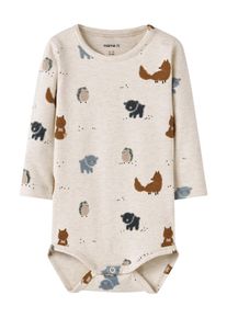 name it Kezeslábas 'NBMSOUL' unisex szürke , Méret 50