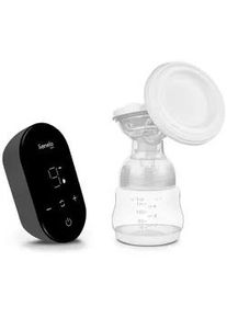 lionelo Milchpumpe , Schwarz, Weiß, Grau , Kunststoff , 6x4x11 cm , Füttern, Stillen, Milchpumpen & Stillzubehör