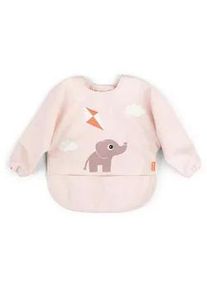 Lätzchen , Hellrosa , Textil , 34x0.5x72 cm , Babykleidung, Lätzchen