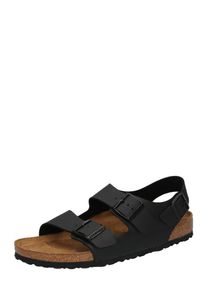 Birkenstock Sandały 'Milano' dla mężczyzn czarny Rozmiar 35