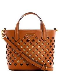 Guess, Tasche, Aqua Mini Shopper, Textile Handbag, Maroon, HWVB8566750, 23 x 17 x 8, Mehrfarbig