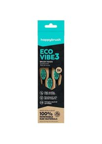 happybrush, Zahnbürstenkopf, Electric Toothbrush Eco Vibe3 Refill