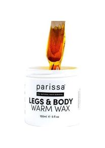Parissa, Wachs + Enthaarungscreme, Legs & Body Warm Wax Kit Salon-Style Microwavable Formula for Coarse Hair Removal on Face or Body At (1 x)