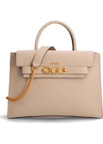 Guess, Tasche, Zira, Polyurethane, Textile Bag, HWVA8484060LGR, For Women, 34 x 23