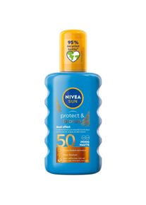 Nivea, Sonnencreme, Sun Protect & Bronze Sun Spray Spf 50 200ml (Sonnenspray, SPF 50, 200 ml, 200 g)
