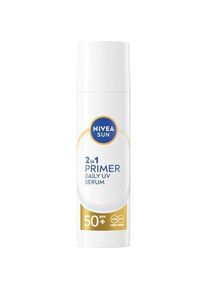 Nivea, Sonnencreme, Sun Uv Face 2 In 1 Primer Serum Spf50+ - High Protection Face Primer And Serum (Sonnencreme Gesicht, SPF 50+)