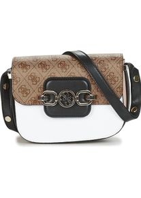 Guess, Handtasche, Hensely, Textile Bag, Mini, Latte, For Women, Schwarz