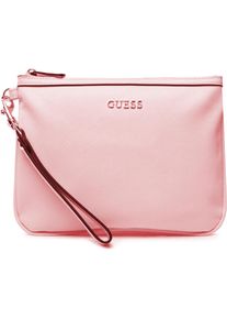 Guess, Tasche, Vanille, Synthetic Leather, Textile Bag, Toiletry, Ivory, PWVANIP210, Beige