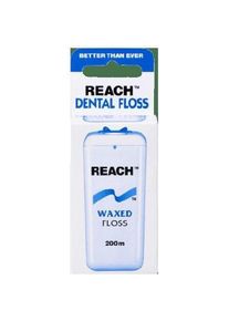 Reach, Zahnseide, Dental Floss Waxed 200m (200 m)