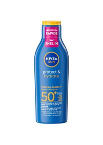Nivea, Sonnencreme, SUN Protect & Hydrate Sun Milk SPF 50+ 200ml (Sonnenmilch, SPF 50+, 200 ml, 200 g)