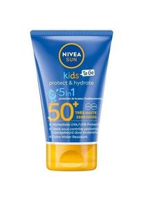 Nivea, Sonnencreme, Sun Kids Protect & Hydrate To Go Sonnenmilch im Taschenformat SPF50 50ml (Sonnenmilch, SPF 50, 50 ml)