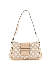 Guess, Handtasche, Greta, Textile Handbag, Mini, Sand, hwvb81 29210, 16 x 29 x 5.3 cm, Beige