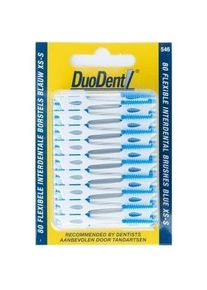 Duodent, Interdentalbürste, Interdental Flexible Brush Xs-S Blue